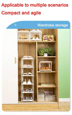 Meuble à chaussure blanc simple et moderne -