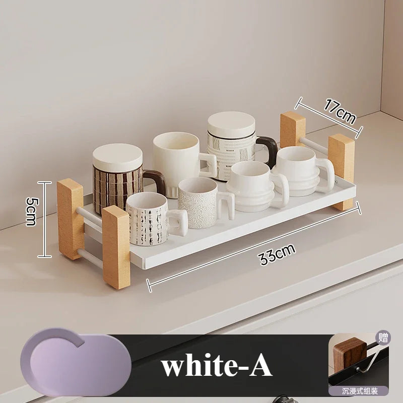 Étagère café de luxe - Blanc-A