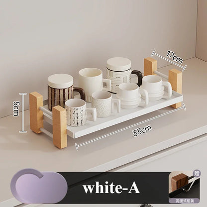 Étagère café de luxe - Blanc-A