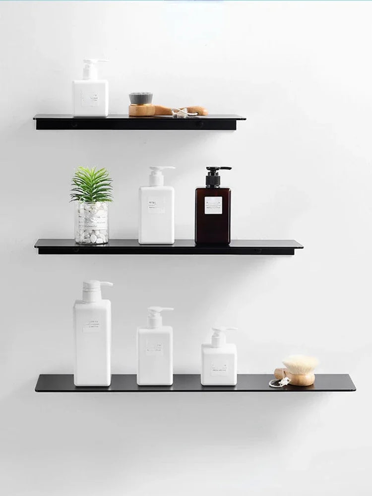 Étagère salle de bain flottante murale -