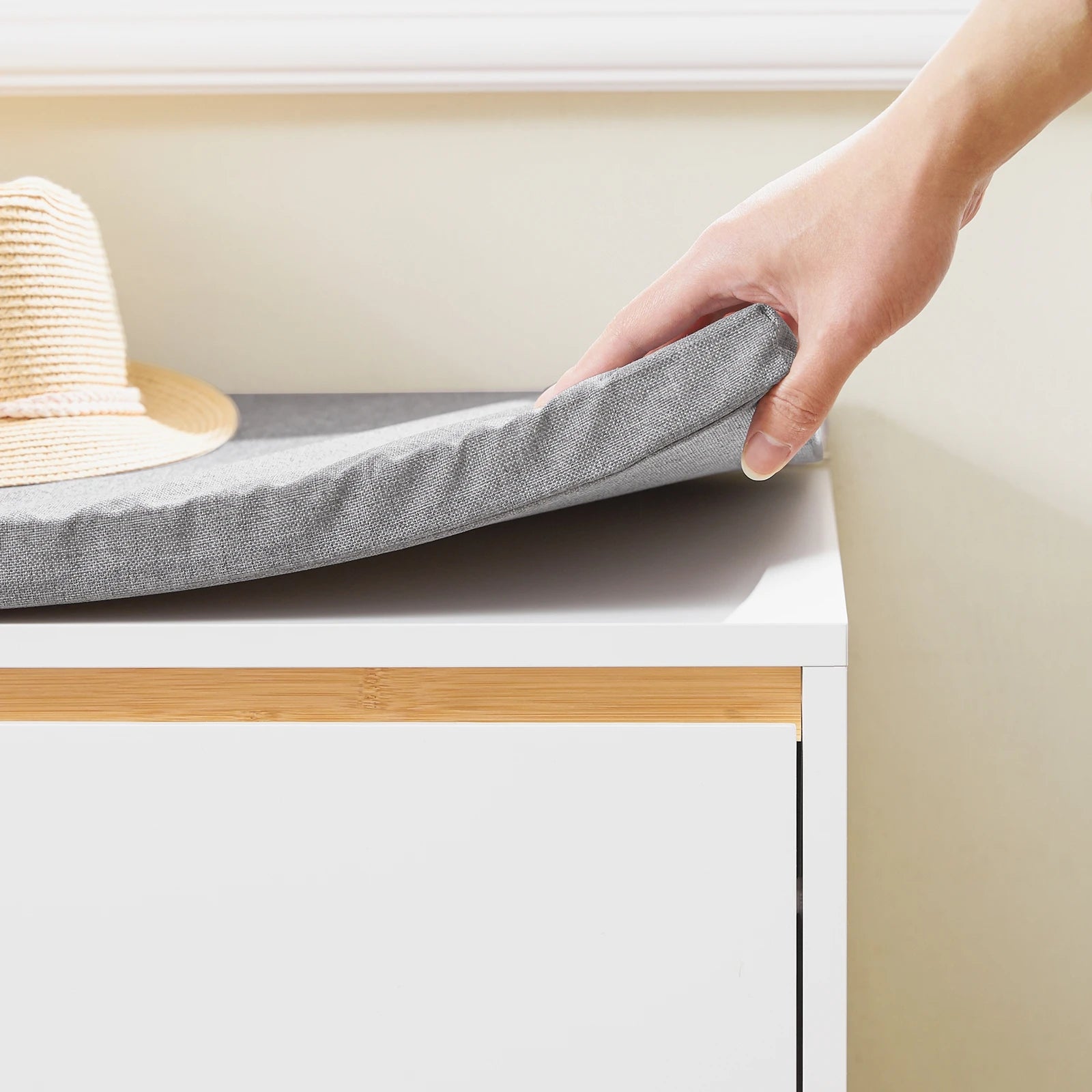 Meuble à chaussure armoire 60x55x34cm -