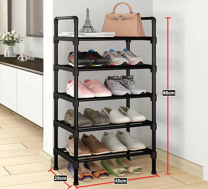 Meuble à chaussure métal multi étagère - 5L Small