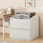 Table de chevet blanche moderne urban luxe -