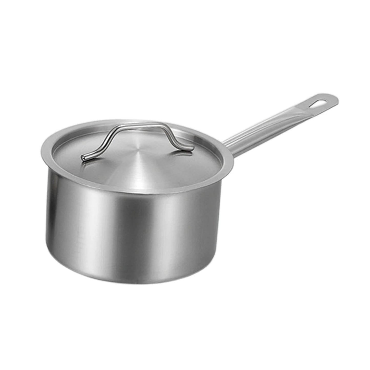 Casserole inox 20cm à couvercle moderne -