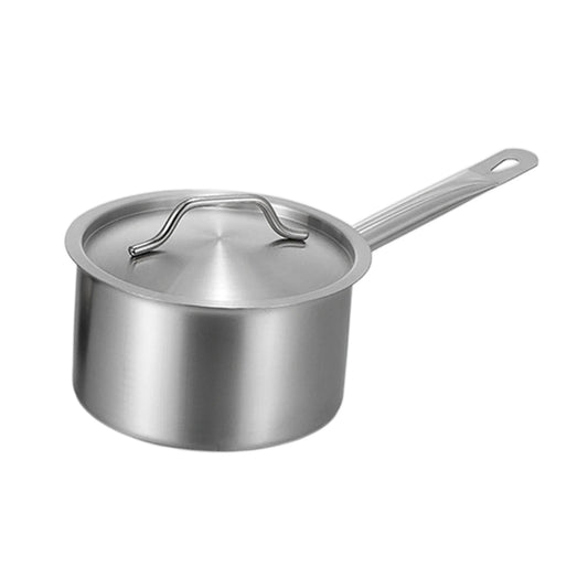 Casserole inox 20cm à couvercle moderne -