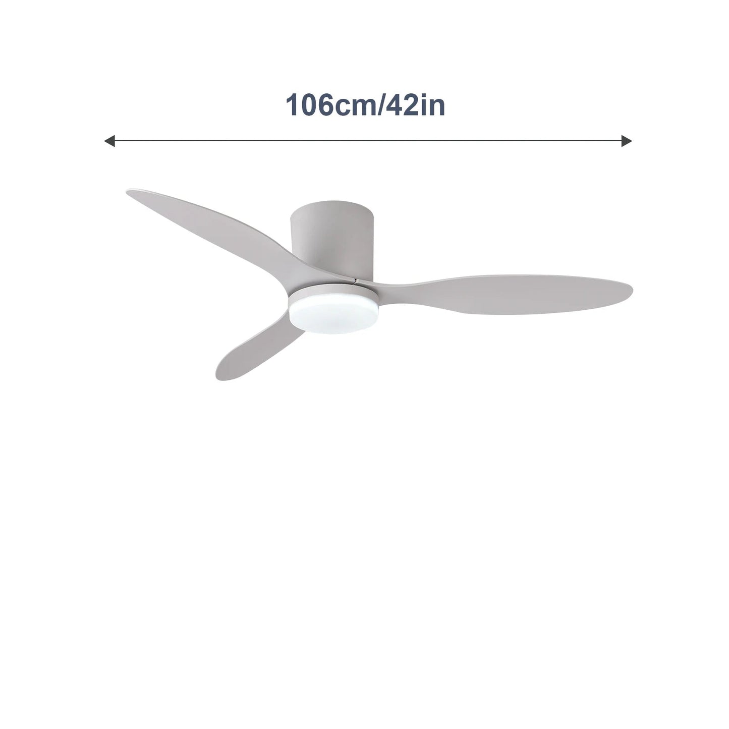 ventilateur silencieux Moderne Noir Blanc - Nordantic