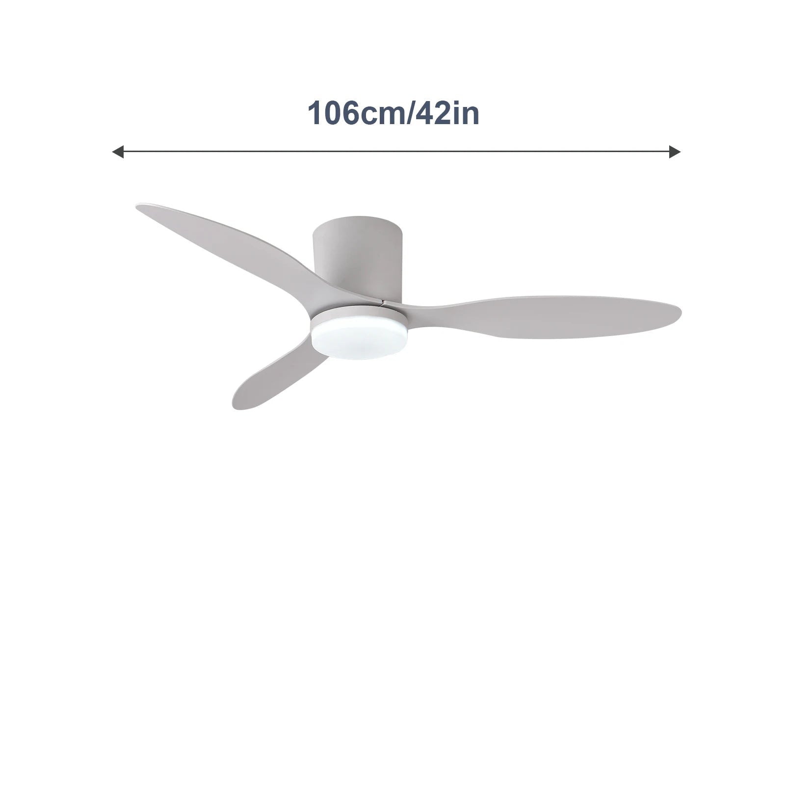 ventilateur silencieux Moderne Noir Blanc - Nordantic