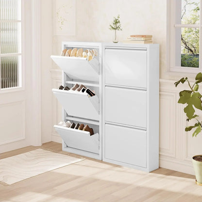 Étagère chaussures solide de 50x106x15cm -