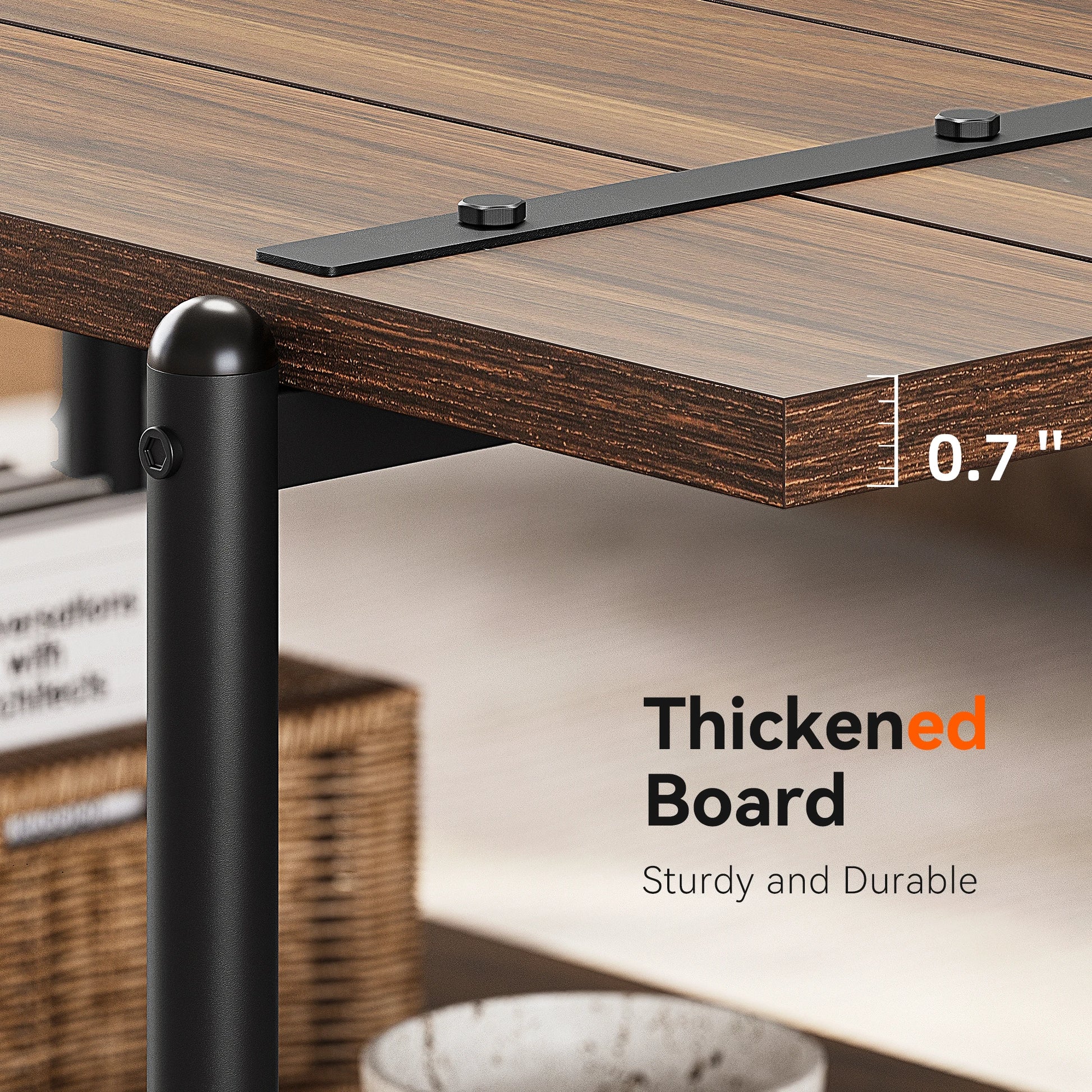 Table basse compagne à 2 niveaux -