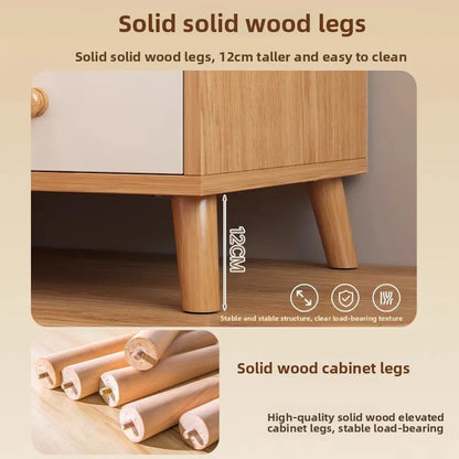 Table de nuit de rangement premium de luxe -