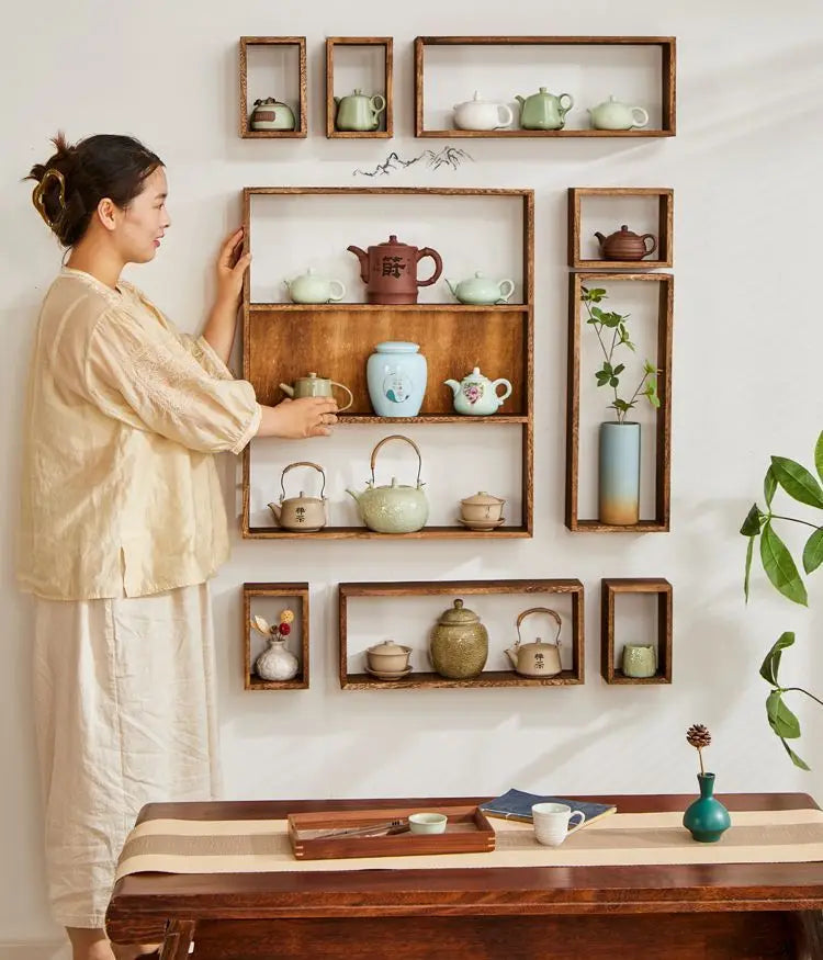 étagère murale style antique -