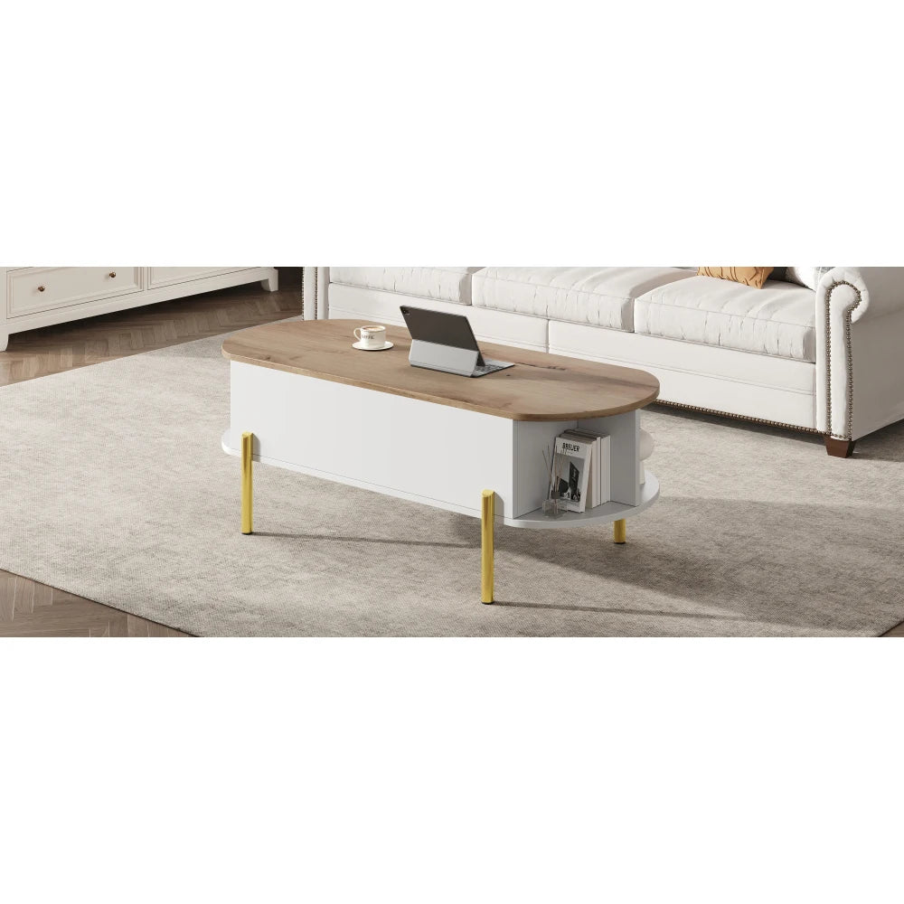 Table basse plateau relevable moderne -