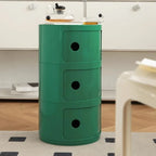 Table de nuit ronde nordique simple -