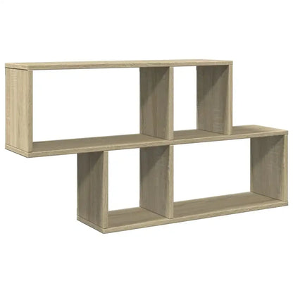 étagère murale toilette 100x20x53 cm - Marron