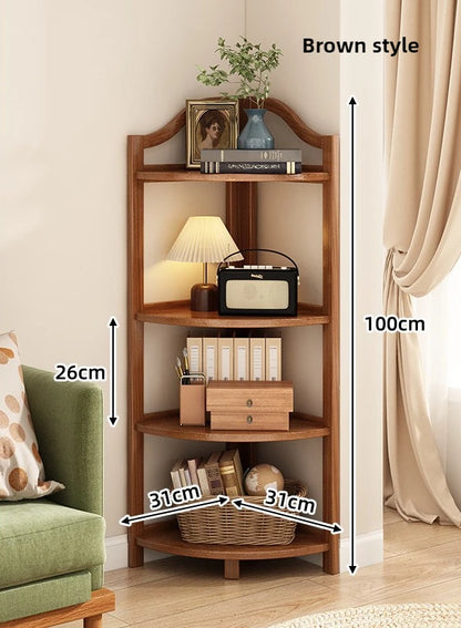 Étagère d'angle à poser triangulaire - EA
