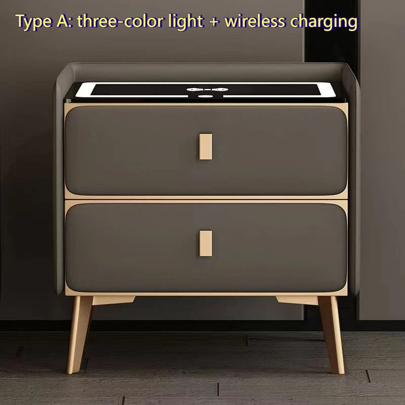 Table de nuit bois moderne de luxe - I