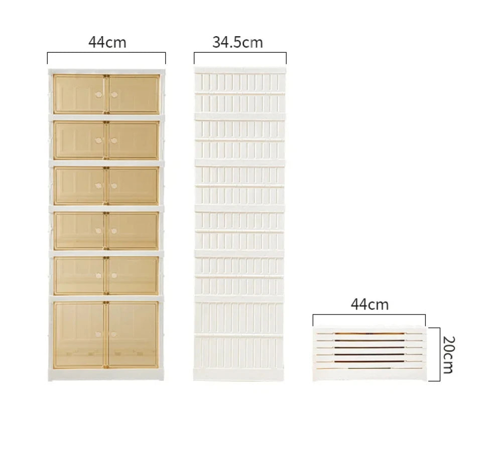 Meuble à chaussure haut minimaliste -