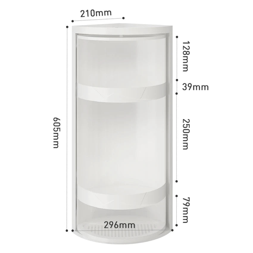 Étagère d'angle originale et moderne -