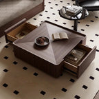 Table basse bois pour hôtel ou maison de luxe -