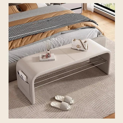Meuble à chaussure banc de luxe -