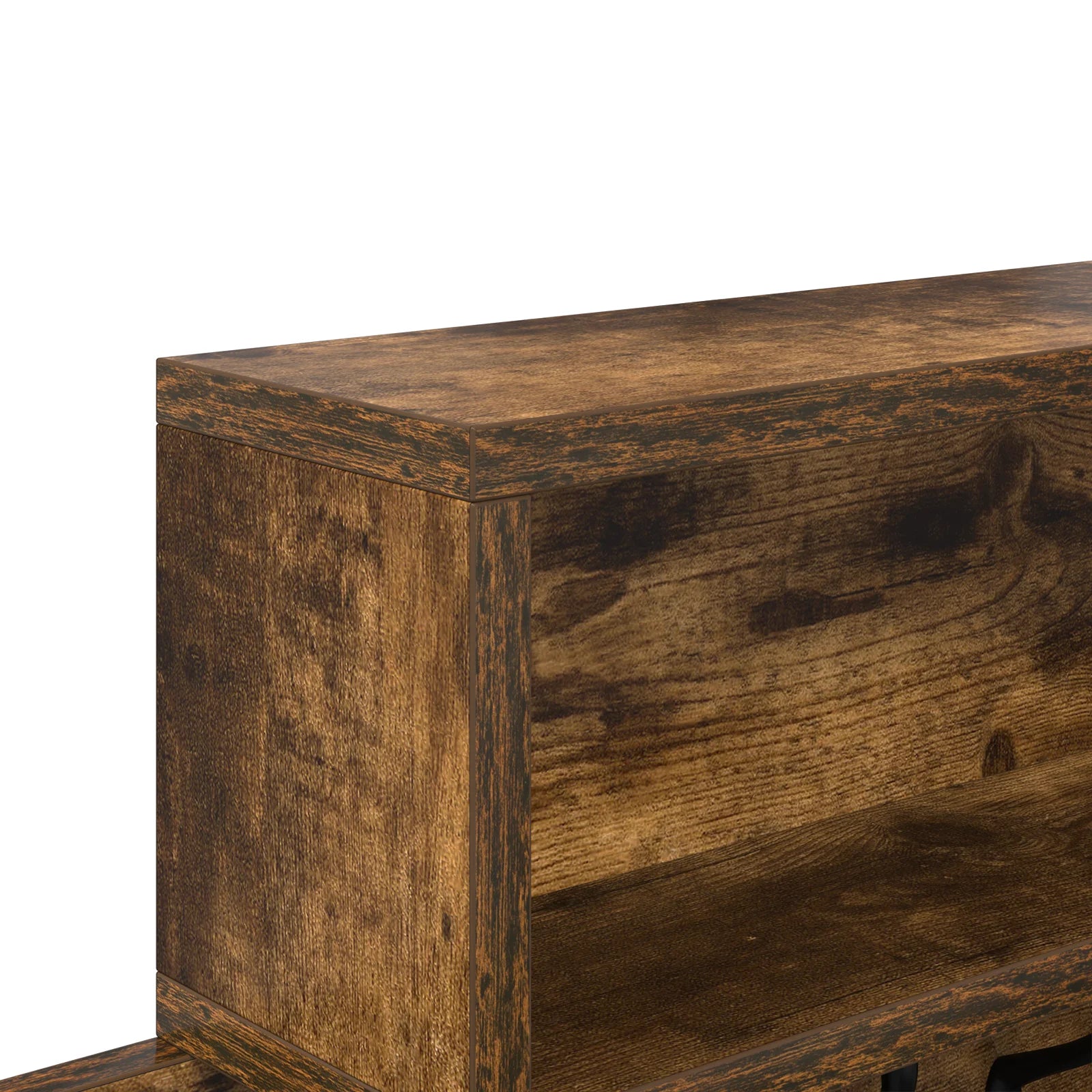 étagère murale bois naturel 100 x 12 x 43.5 cm -