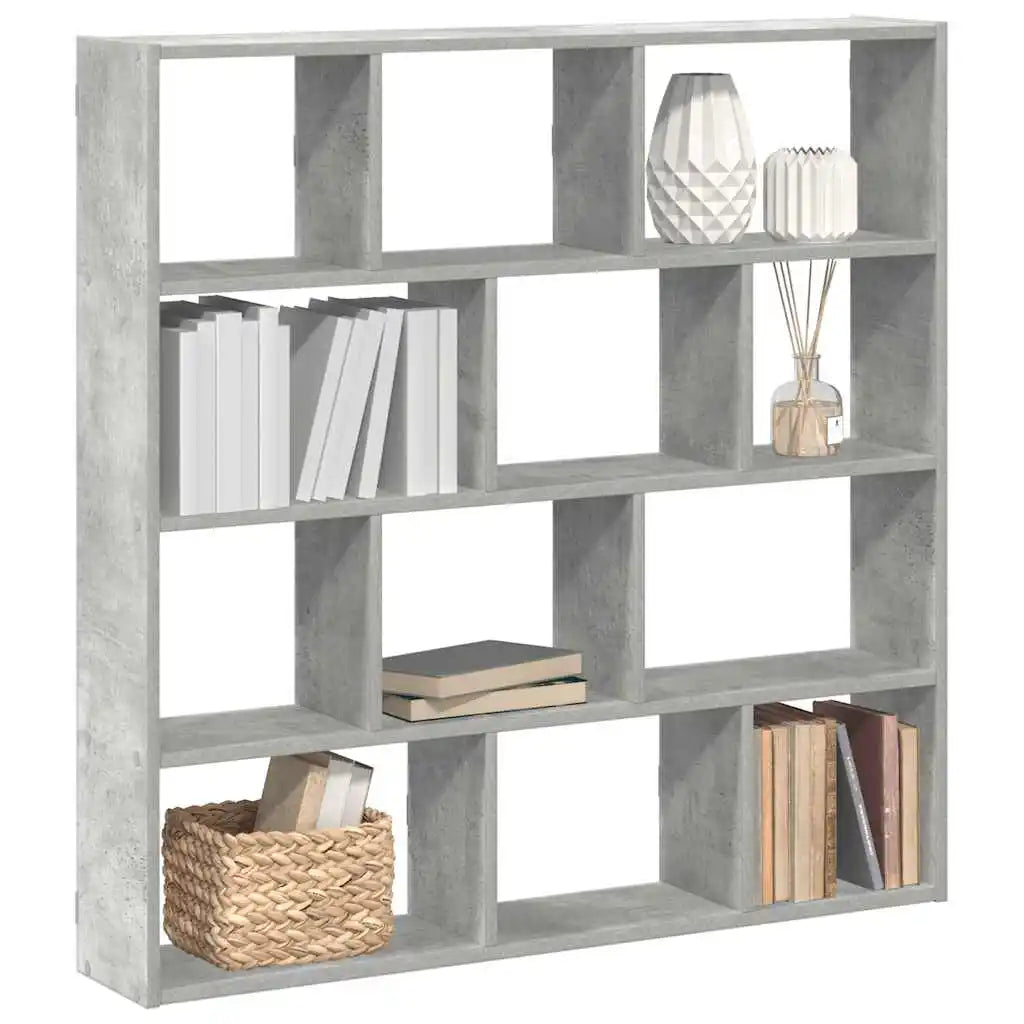 étagère murale en bois 12 compartiments -