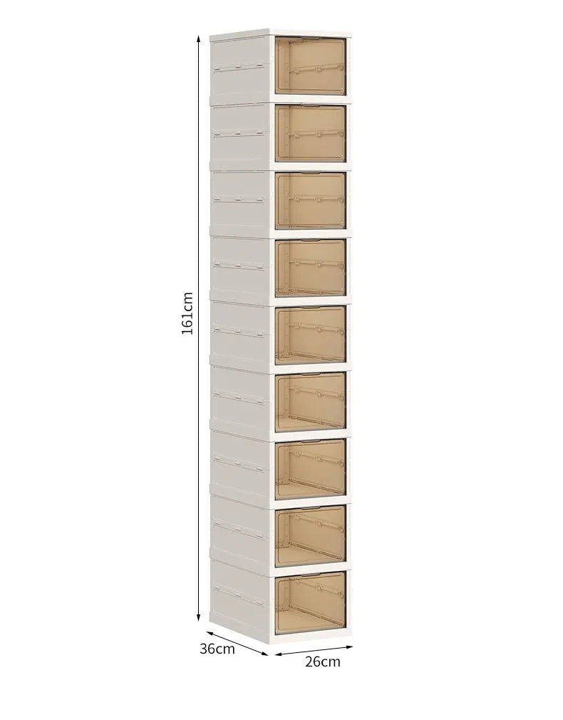 Meuble à chaussure anti poussière pour la maison -