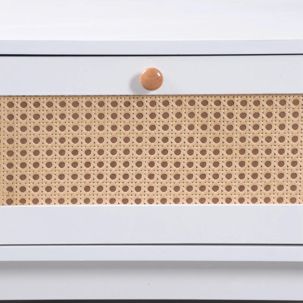 Table basse bois rectangulaire à coins rondes -