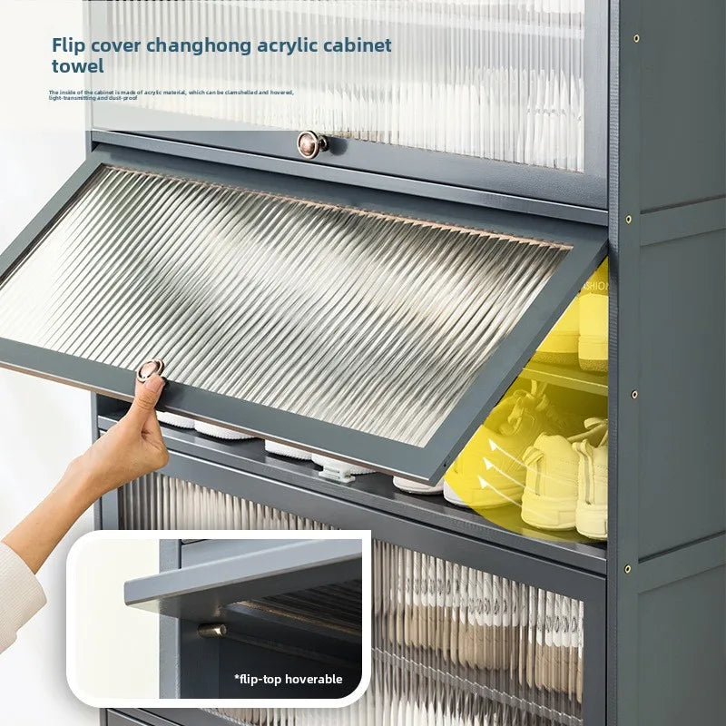 Meuble à chaussure multi niveaux à grande capacité -