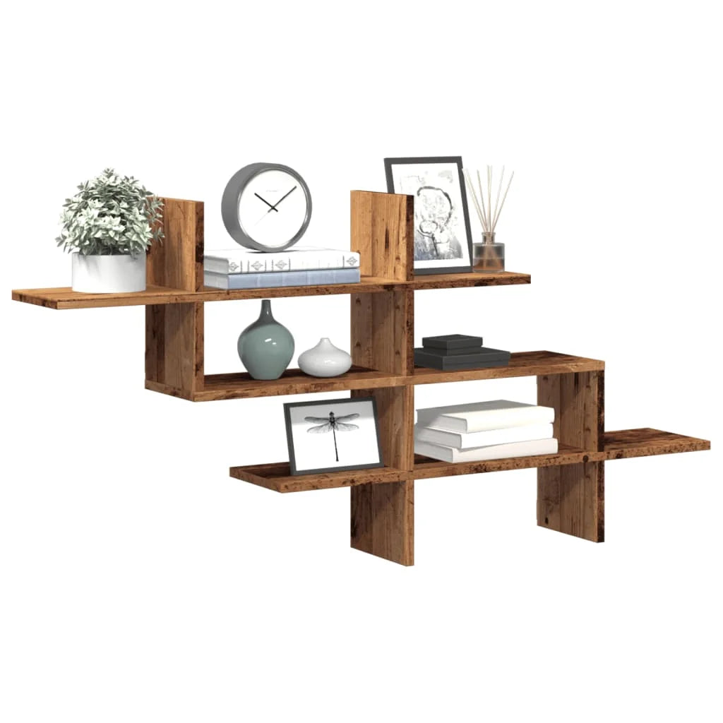 étagère murale fixation invisible 124.5x18x60.5 cm -