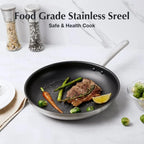 Poêle inox induction KOCH SYSTEME -