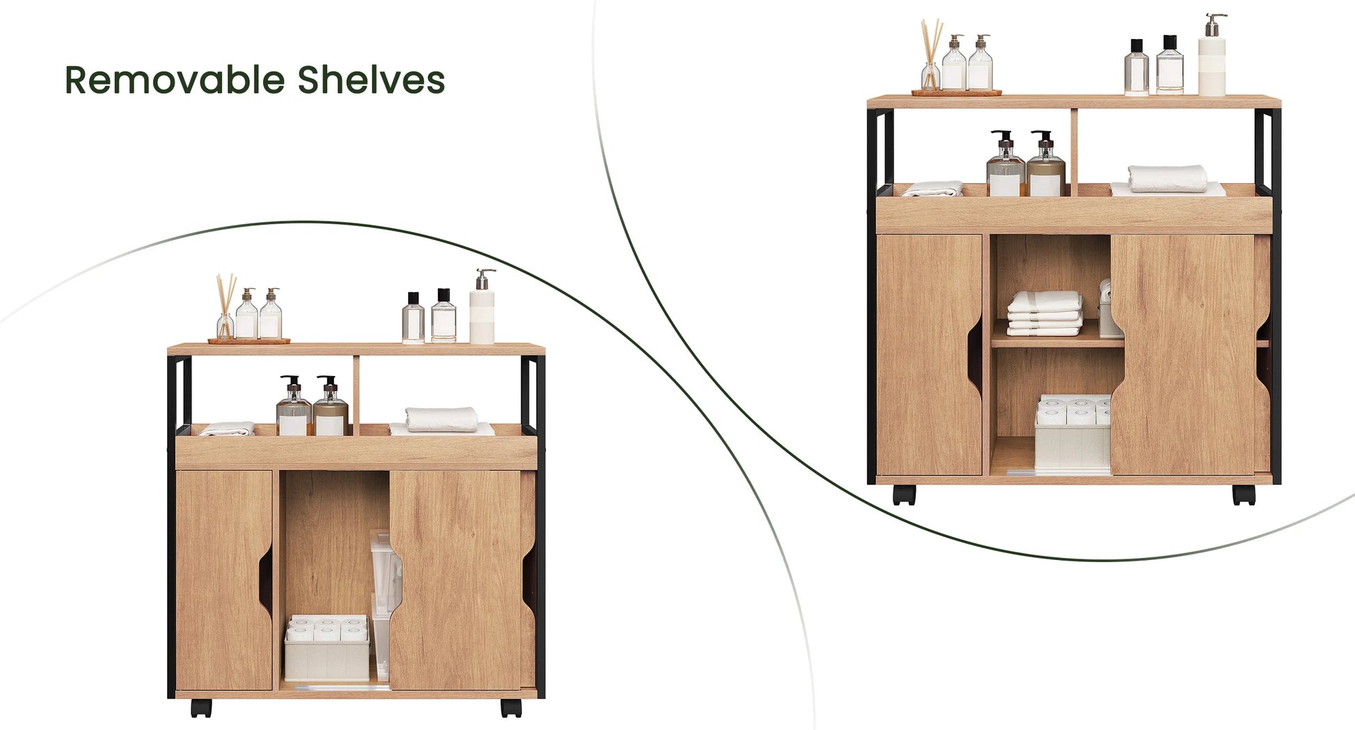 Meuble salle de bain original simple 70x70x20cm -