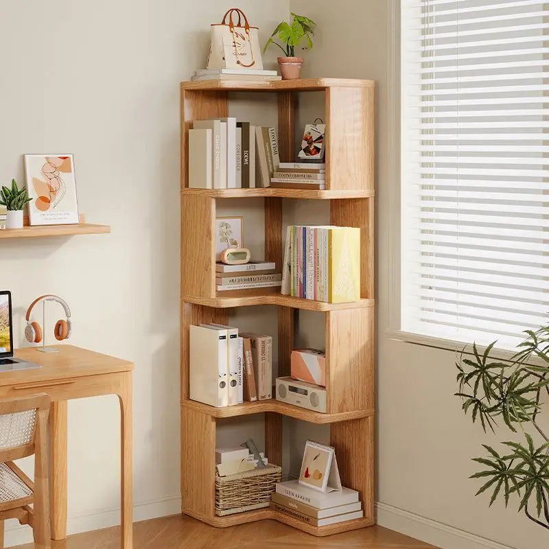 Étagère d'angle salon moderne -