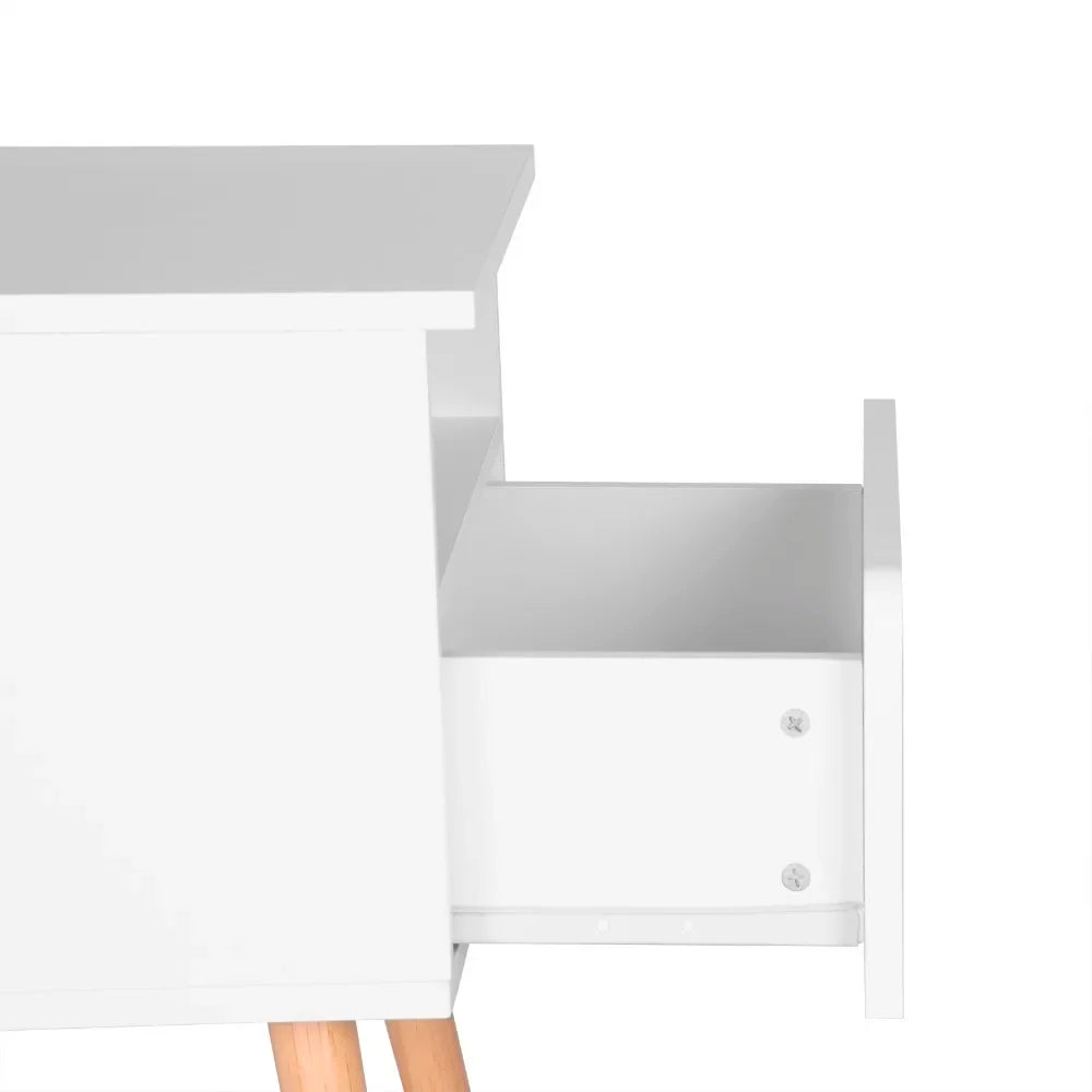 Table de nuit bois pratique 2 ensembles -