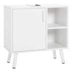 Meuble salle de bain en bois moderne 60x30x60.5cm - Blanc Meuble salle de bain