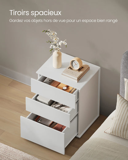 Table de nuit vasagle à montage ultra rapide -