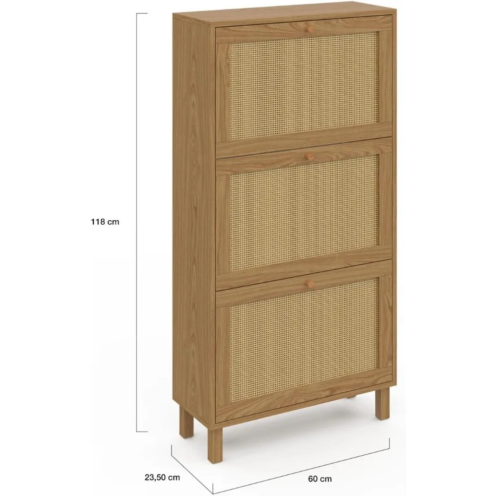 Petit meuble de rangement salle de bain à chaussures -