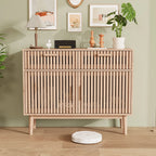 Meuble de rangement style compagne vintage en bois -