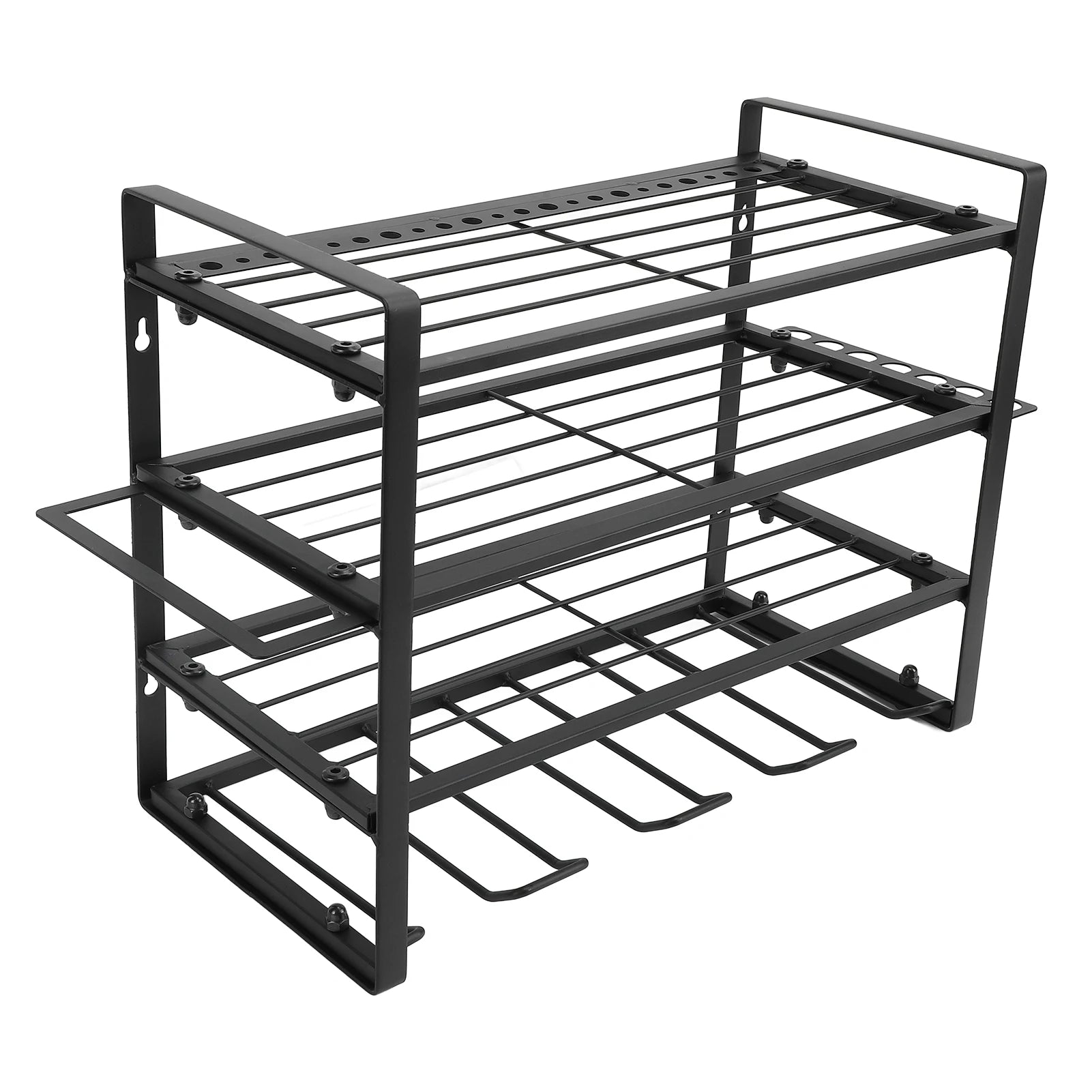 étagère garage robuste métallique -