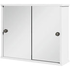 Meuble WC blanc brillant 55 x 15 x 45 cm -