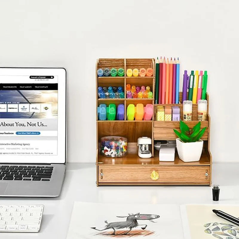 étagère bureau en bois massif DIY -