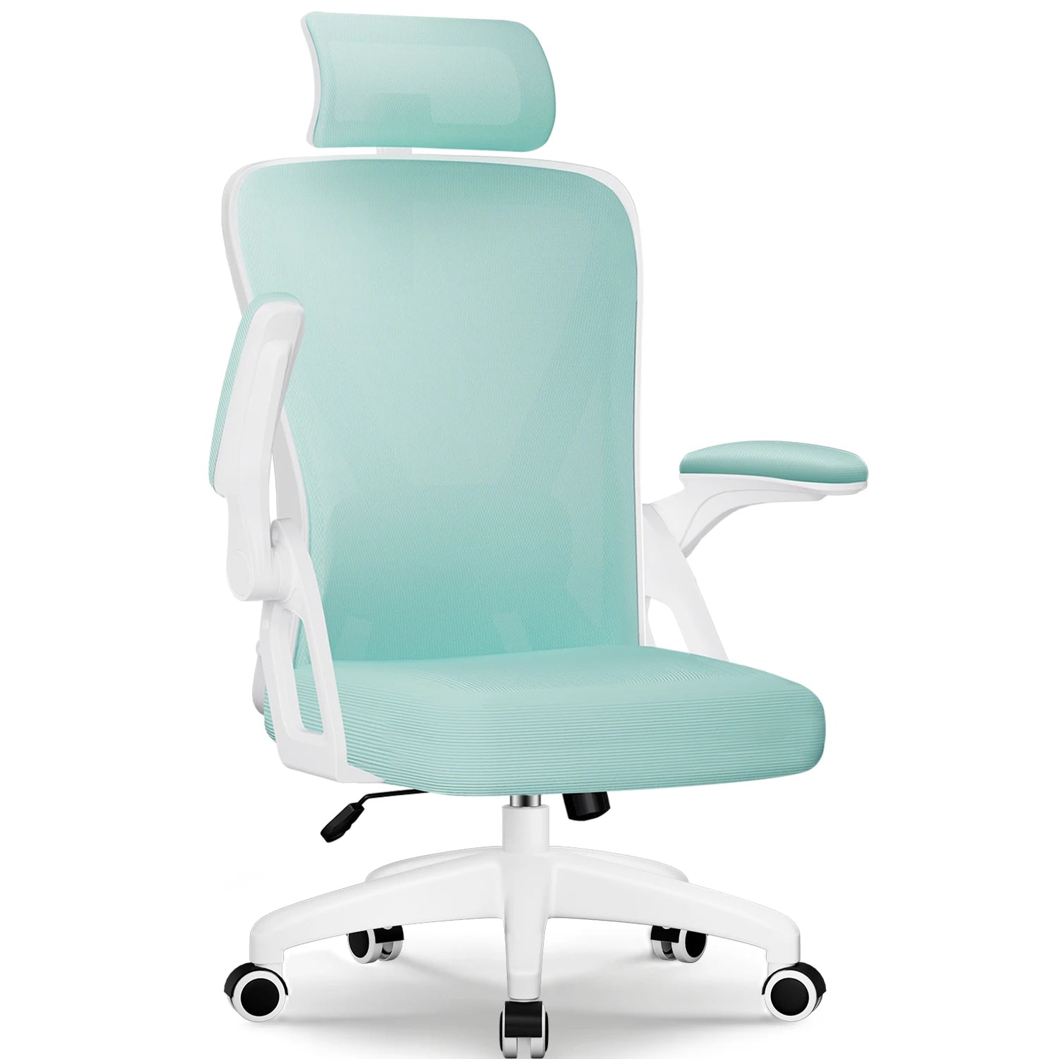Chaise de bureau discount confortable - Turquoise Chaise de bureau