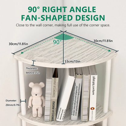 Étagère d'angle design simple à plusieurs étages -