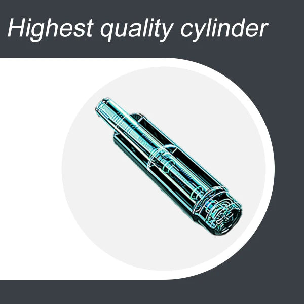 Chaise de bureau noir avec roulette et coussin -