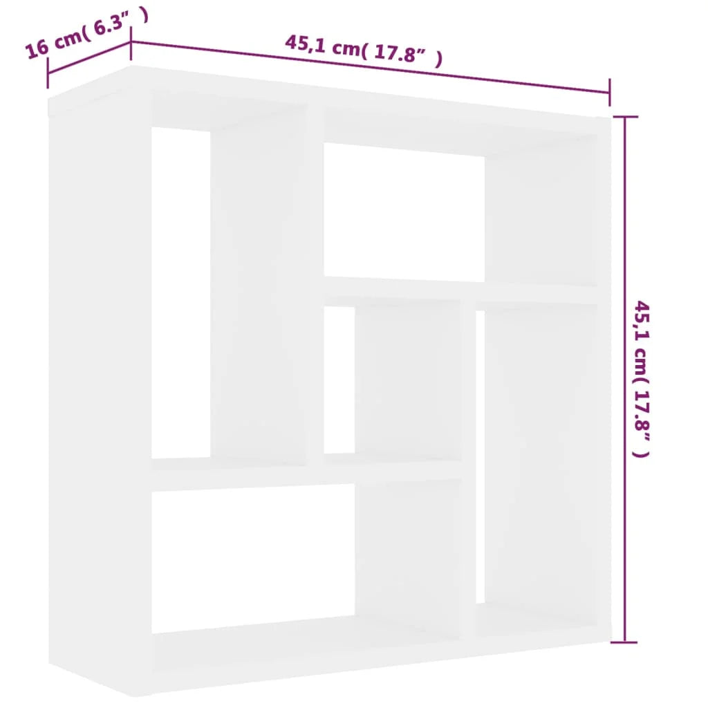 étagère murale chambre 45.1x16x45.1 cm -