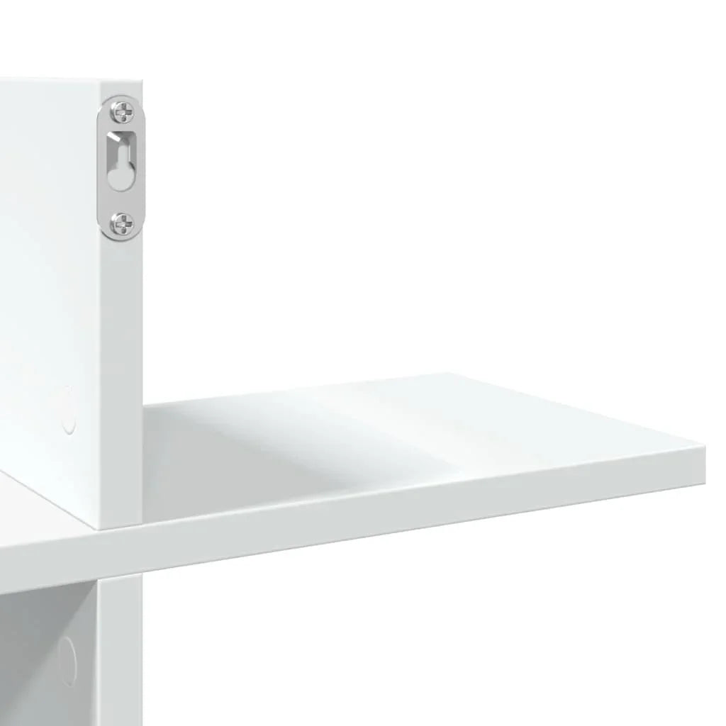 étagère murale fixation invisible 124.5x18x60.5 cm -