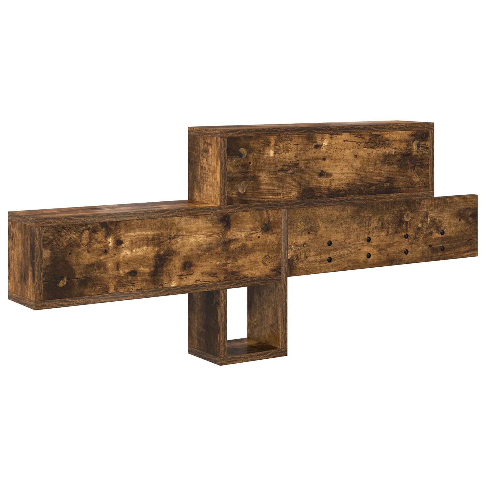 étagère murale bois naturel 100 x 12 x 43.5 cm -