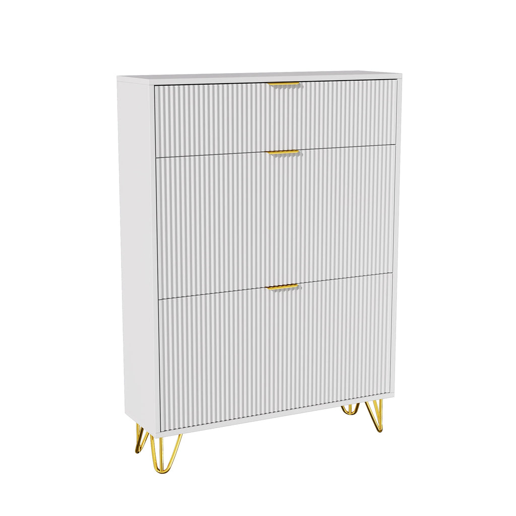 Meuble à chaussure dispositif anti basculement -