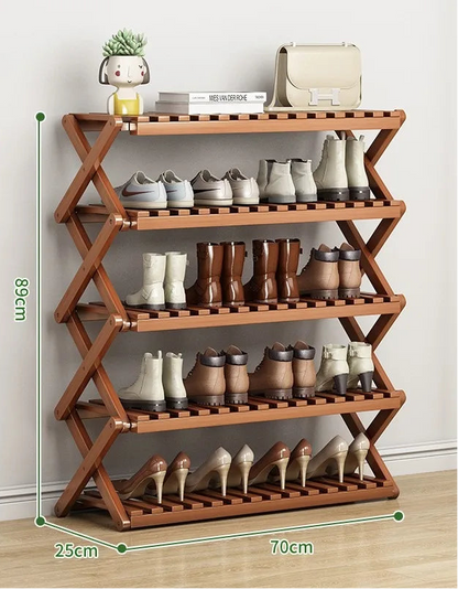 Meuble à chaussure sophistiqué et moderne - 5 couches 70cm