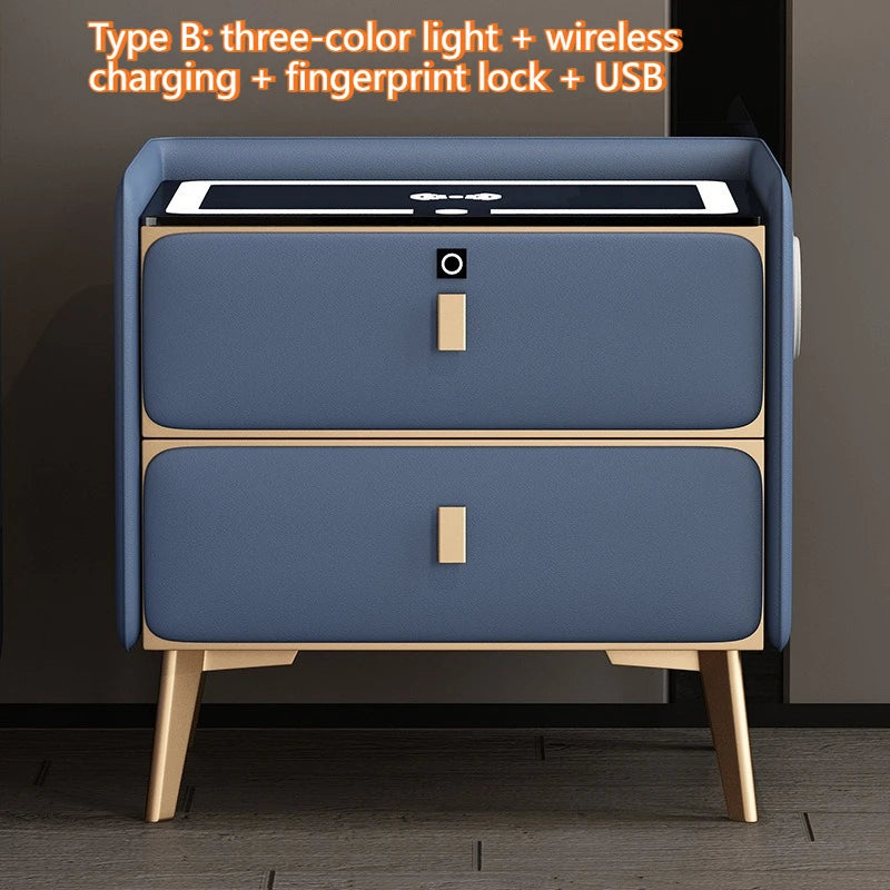 Table de nuit bois moderne de luxe - FE